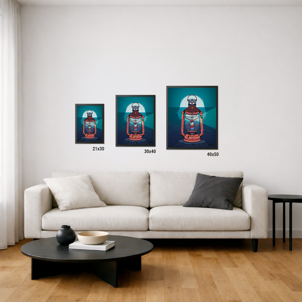 Die Leuchtturmleuchte