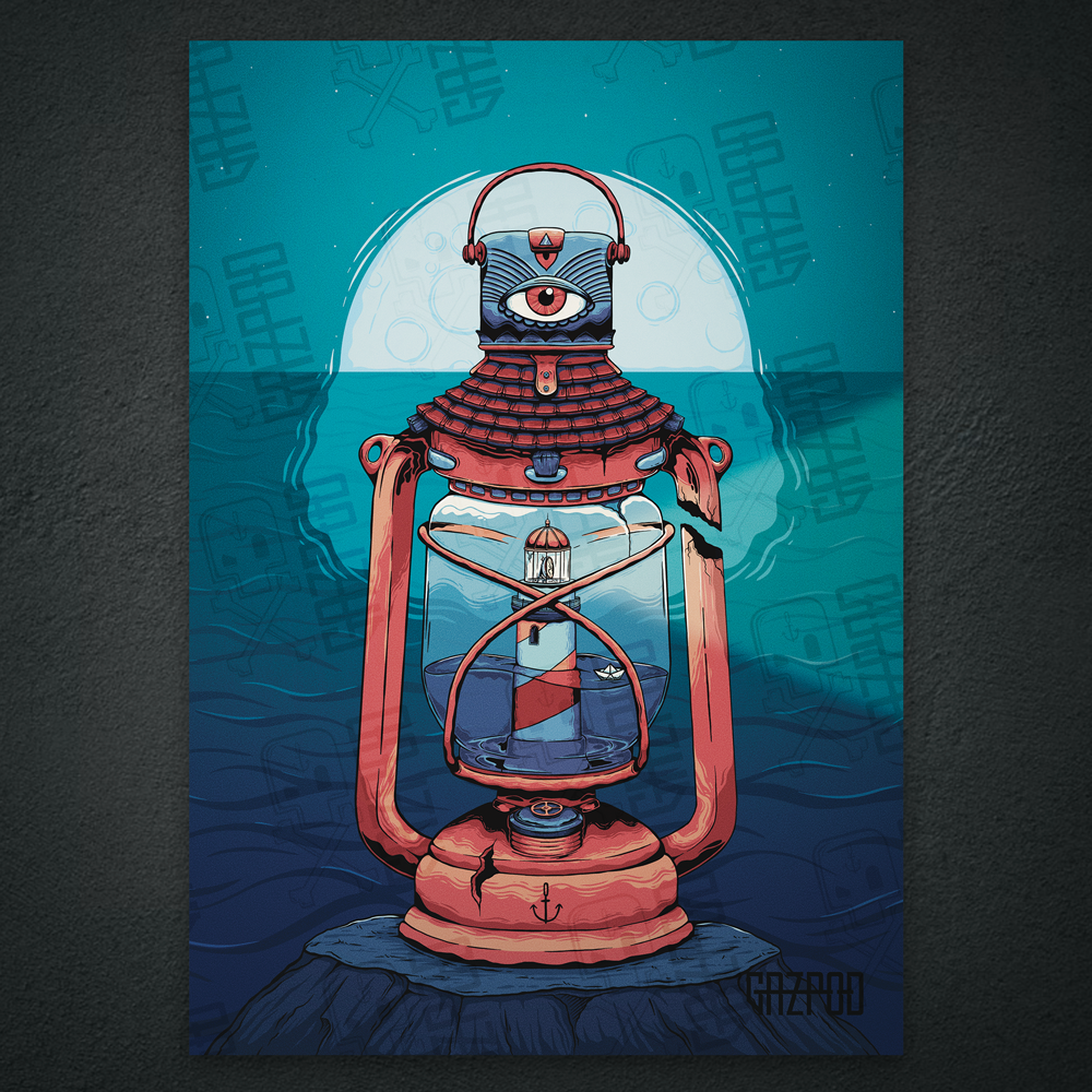 Die Leuchtturmleuchte