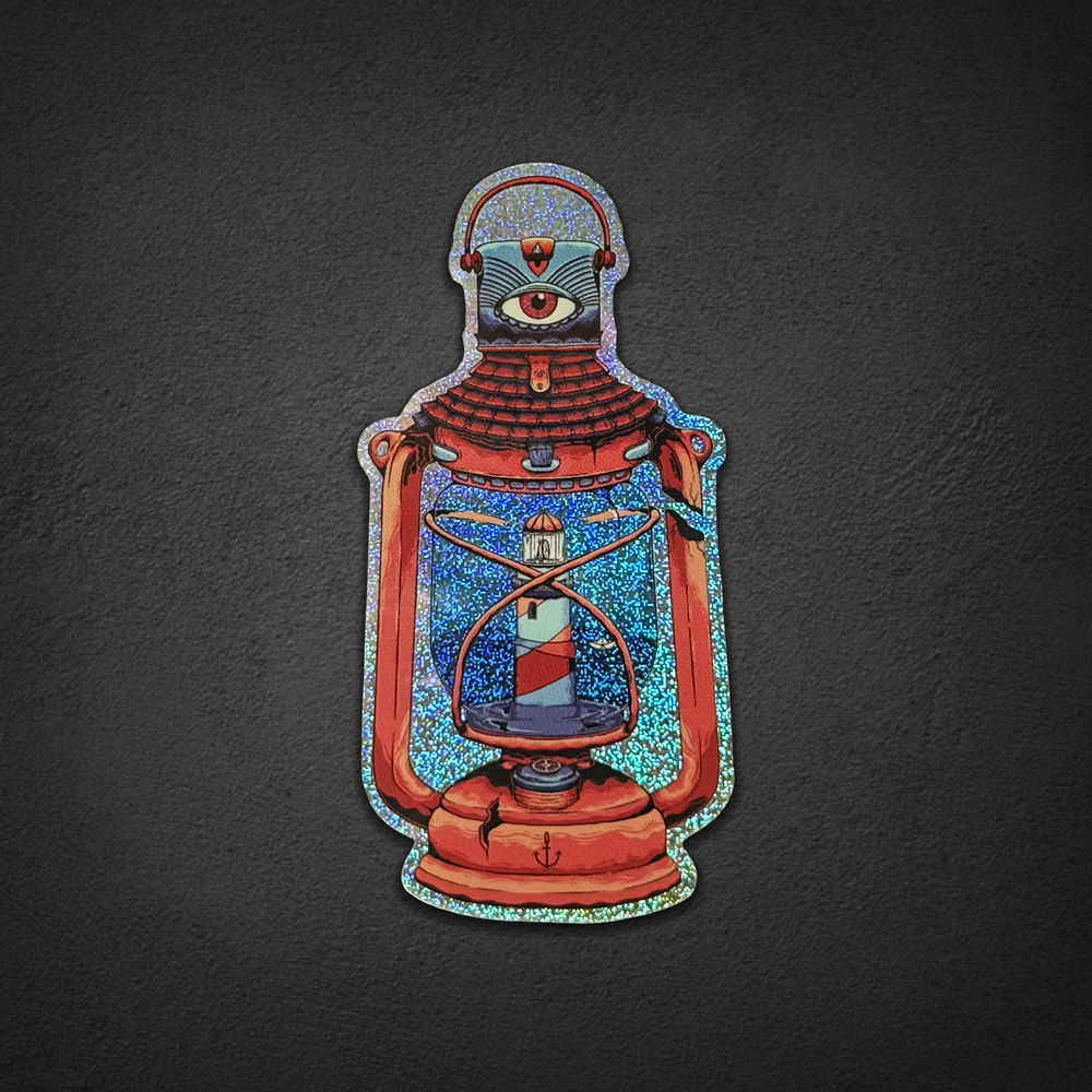 Sticker - Leuchtturmleuchte